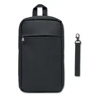 Geantă crossbody din Rpet 600D personalizată, vedere spate