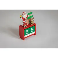 Calendar de Crăciun personalizat, vedere detaliu