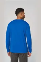 Tricou cu mânecă lungă bărbați Proact Sports personalizat, pe model