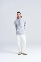Hanorac unisex Just Hoods Graduate Heavyweight personalizat, pe model