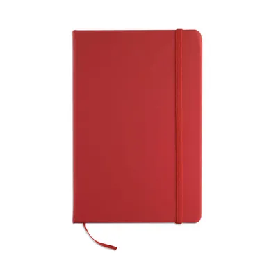 Agendă A5 cu 96 de pagini personalizată, roșu