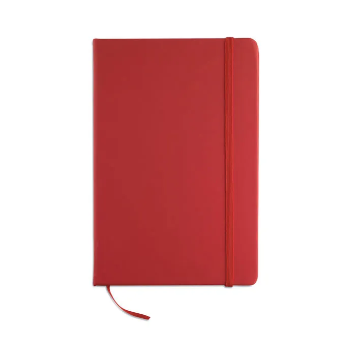 Agendă A5 cu 96 de pagini personalizată, roșu