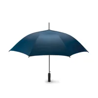 Umbrelă automată unicoloră de personalizată, albastru