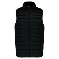 Jachetă damă Kariban Lightweight Sleeveless Fake Down personalizată, negru