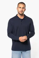 Tricou polo bărbați Kariban Piqué personalizat, pe model