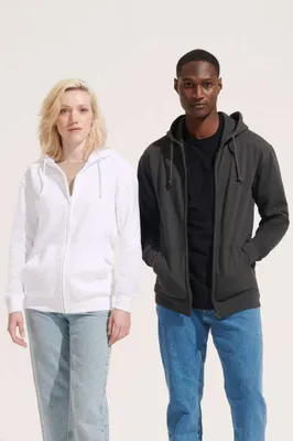 Hanorac unisex SOL'S Carter Full-zip personalizat