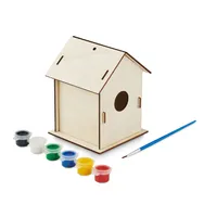 DIY kit casă de păsări din lemn personalizat