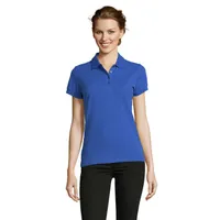PEOPLE FEMEI POLO 210g personalizat, royal blue