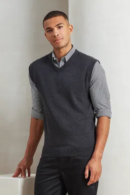 Bluză bărbați Premier V-neck Sleeveless Sweater personalizată