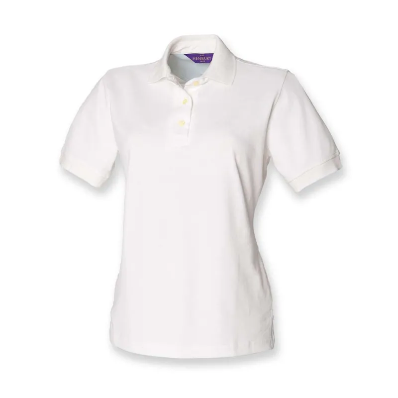 Tricou polo damă Henbury Classic Cotton Pique