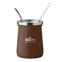 Pahar Yerba mate personalizat, vedere zona de personalizare