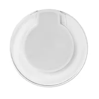 Încărcător rotund wireless personalizat, vedere detaliu