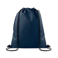 Rucsac cu șnur din RPET 420D personalizat, albastru