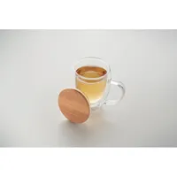 Cană borosilicat 350 ml personalizată, vedere detaliu