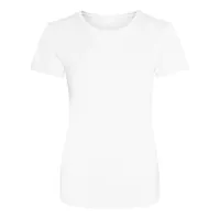 Articol sport damă Just Cool Cool T personalizat, alb