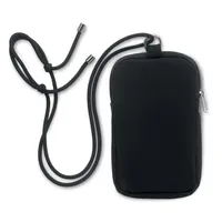 Geantă cross body pentru smartp personalizată, vedere lateral