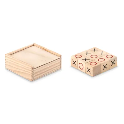 Joc Tic Tac Toe din lemn personalizat