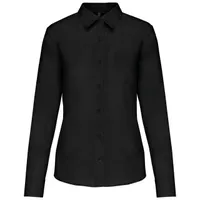 Cămașă damă Kariban Jessica personalizată, negru