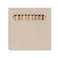 Set de 12 creioane colorate personalizat, vedere detaliu