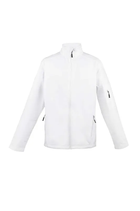 Jachetă softshell bărbați Legend Classics 3-LAYER Softshell personalizată, alb