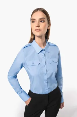Cămașă damă Kariban Pilot personalizată