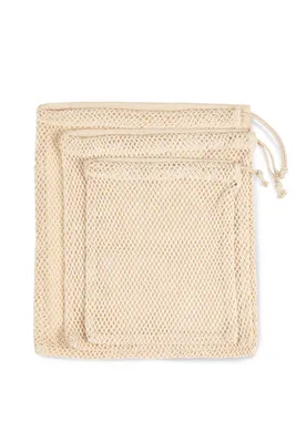 Geantă Kimood Mesh With Drawstring Carry Handle
