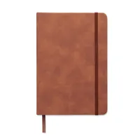 Notebook A5 PU fumuriu personalizat, vedere detaliu