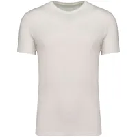 Tricou unisex Spasso Eco-friendly Organic Cotton And Linen personalizat, natural