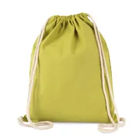 Geantă Kimood Drawstring With Thick Straps personalizată, verde, în context