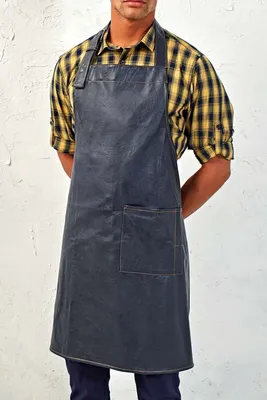 Șorț Premier Faux Leather Bib