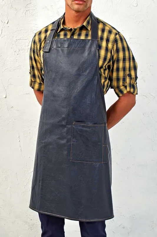 Șorț Premier Faux Leather Bib