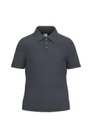 Tricou polo copii iDeal Basic Pique personalizat, gri