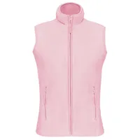 Vestă damă Kariban Melodie Microfleece Gilet personalizată, roz