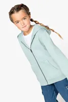 Hanorac copii Native Spirit Eco-friendly Full Zip personalizat, pe model
