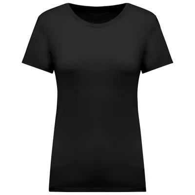 Tricou damă Kariban Organic IN Conversion personalizat, negru
