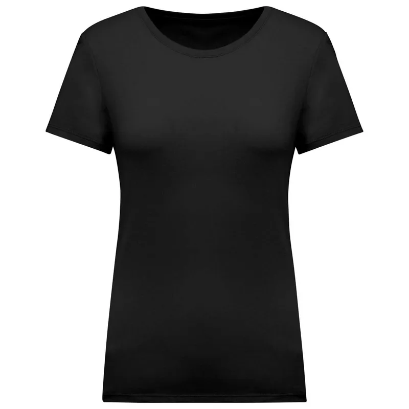 Tricou damă Kariban Organic IN Conversion personalizat, negru
