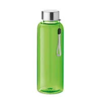 Sticlă de 500ml din RPET personalizată, transparent lime
