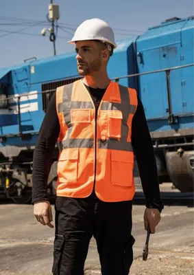 Vestă unisex Korntex Mesh Multifunctional Vest Athens personalizată