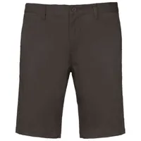 Pantaloni scurți bărbați Kariban Chino Bermuda Shorts personalizați, gri