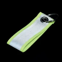 Breloc reflectorizant personalizat, vedere detaliu