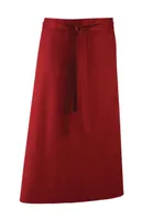 Șorț Premier Colours Collection Bar With Pocket personalizat, roșu