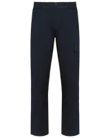 Pantaloni unisex Designed To Work Cotton Stretch Trousers personalizați, albastru
