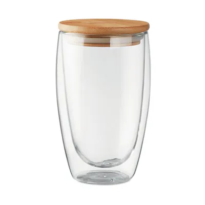 Pahar cu perete dublu, 450 ml personalizat