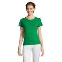 MISS WOMEN T-SHIRT 150g personalizat, kelly green