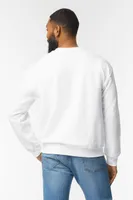 Bluză unisex Gildan Dryblend® Adult Crewneck personalizată, pe model