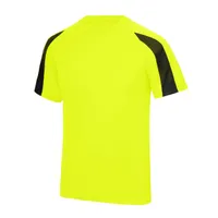 Articol sport Just Cool Contrast Cool T personalizat, galben