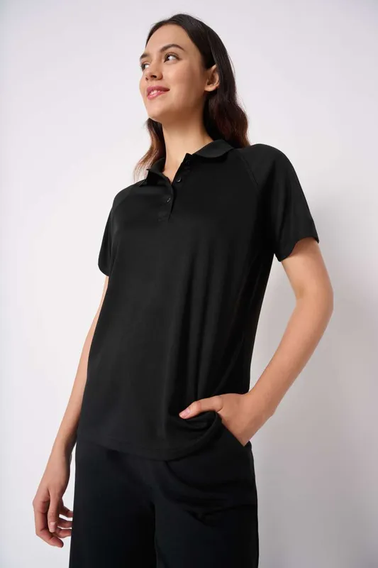 Tricou polo damă iDeal Basic Basic Polyester