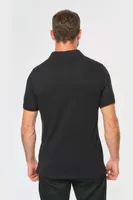 Tricou polo bărbați Designed To Work Short-sleeved Contrasting Daytoday personalizat, pe model
