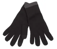 Mănuși K-UP Touch Screen Knitted Gloves personalizate, negru