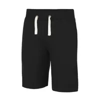 Pantaloni scurți unisex Just Hoods Campus Shorts personalizați, negru